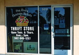 Pico Rivera Christmas Basket Thrift Store Open for Business