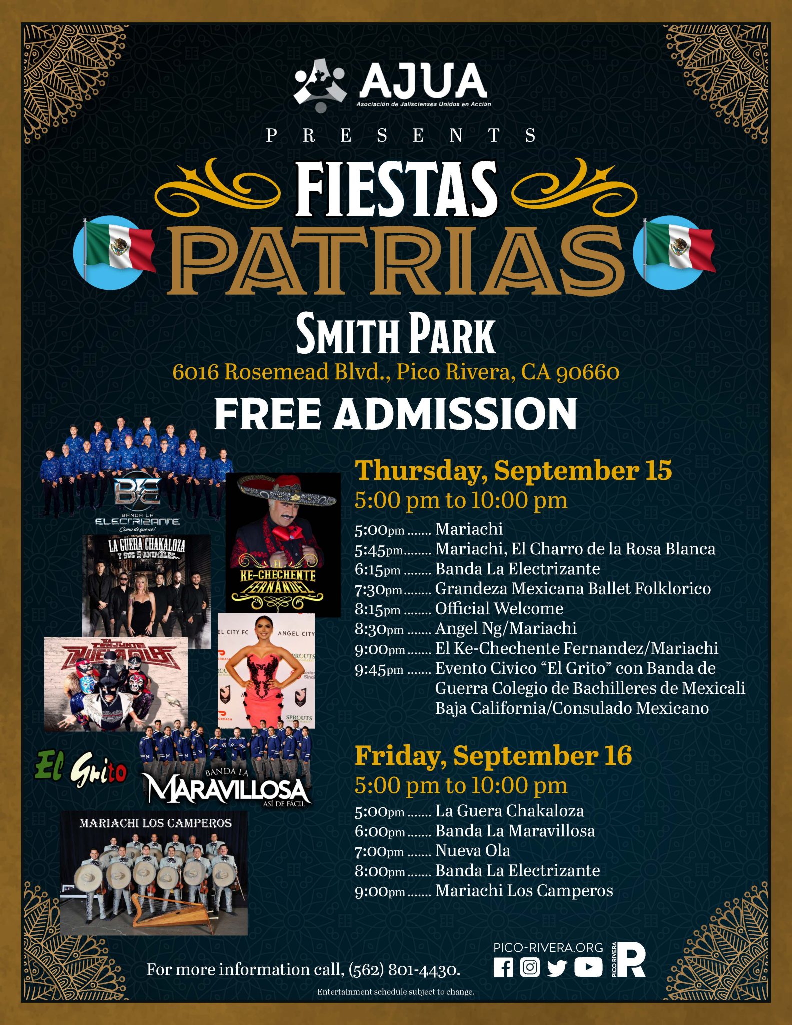 Fiestas Patrias City of Pico Rivera