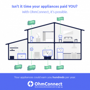 Get Paid to Unplug with PRIME and OhmConnect