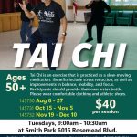 Senior Tai Chi Aug Dec 2024