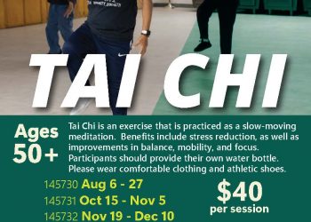 Senior Tai Chi Aug Dec 2024