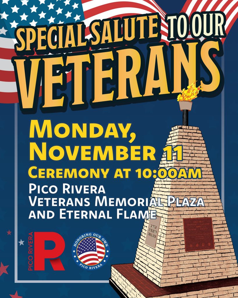 Veterans Day Ceremony Flyer