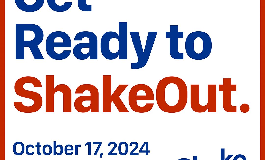 The Great Shakeout flyer