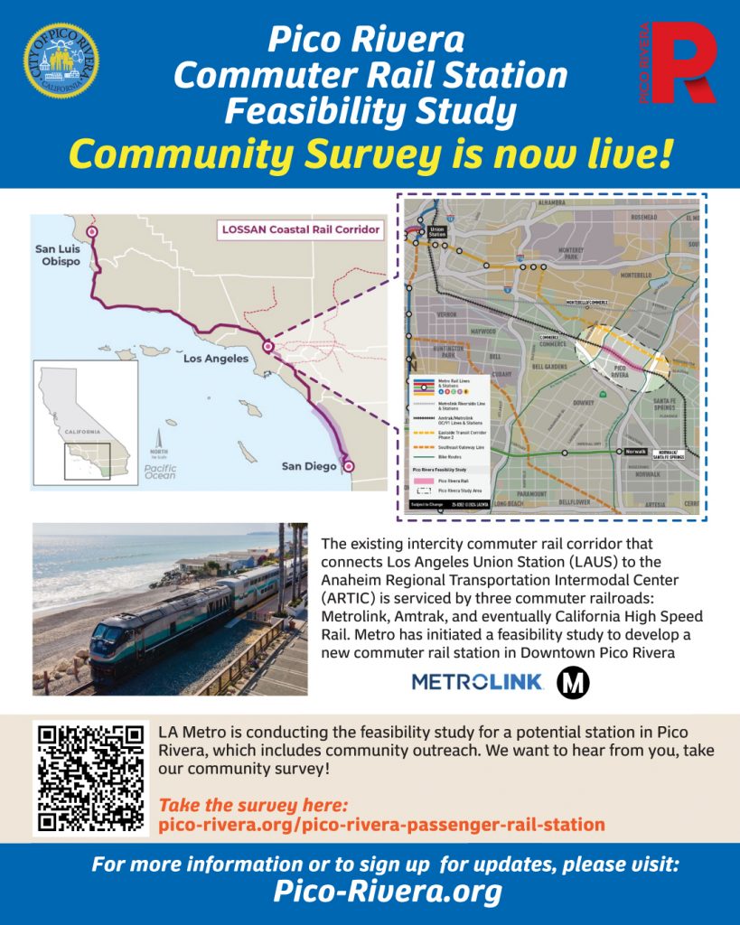 Commuter Rail Station Survey Flyer