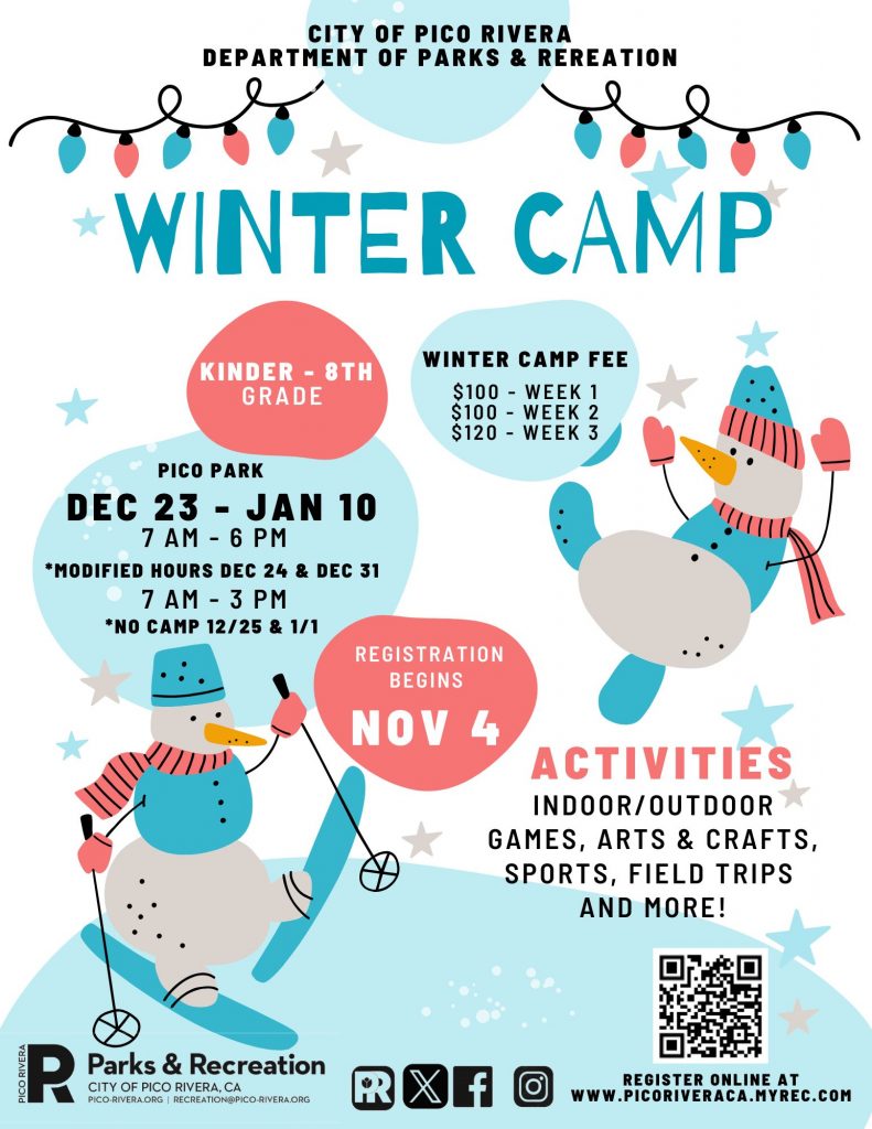 Winter Camp flyer