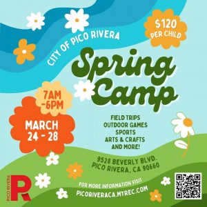 Kids’ Spring Camp Offered at Pico Park