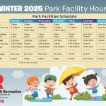 Winter 2025 Park Facility Hours Schedule