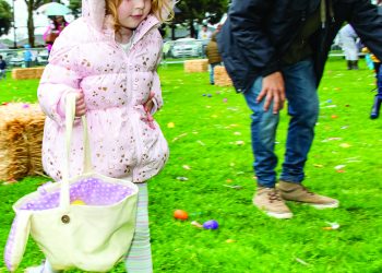 Easter Egg Hunting Girl